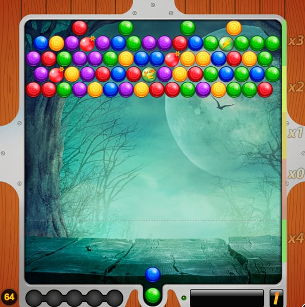Jeu Bubble II de Cliquojeux Image représentant le jeu Bubble II