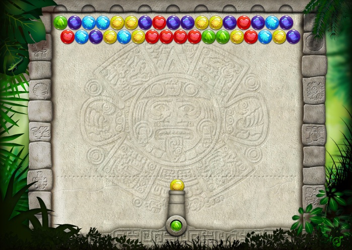 Jeu Bubble de Cliquojeux Image représentant le jeu Bubble