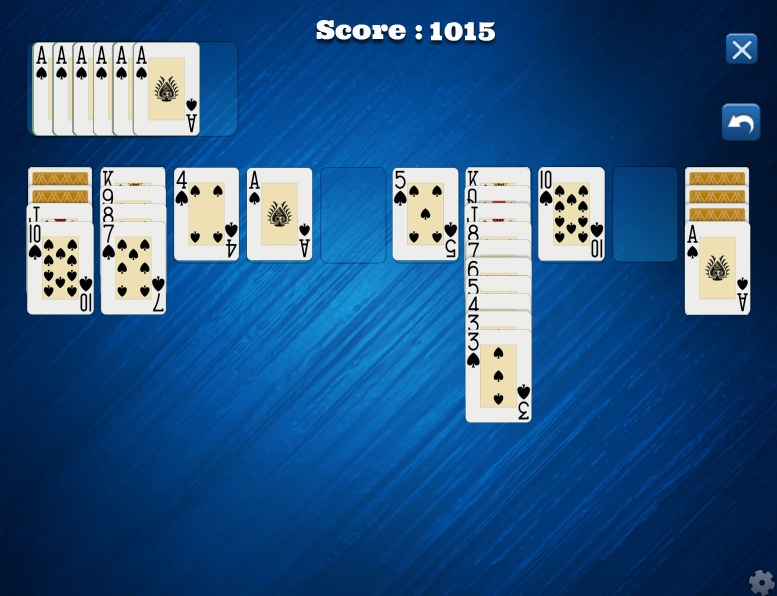 Image reprsentant le jeu Spider Solitaire