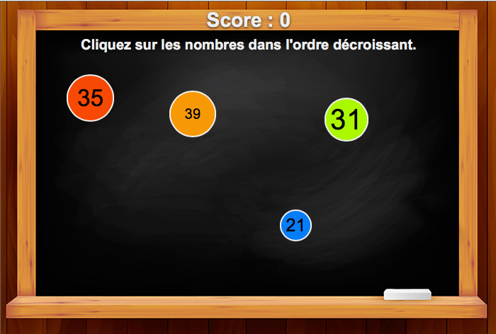 Jeu Mathix II de Cliquojeux Image représentant le jeu Mathix II